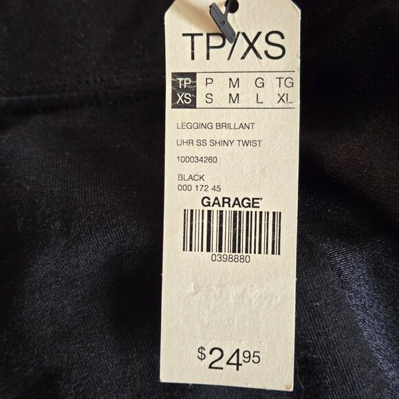 Garage Leggings With Shiny Contrast - Picture 3 of 3